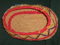 Aboriginal hand made Woven Bowl - Click for more info