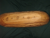Aboriginal hand carved coolimon Large - Click for more info