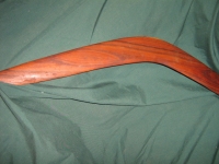 Aboriginal hand carved Boomerang - Click for more info