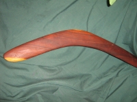 Aboriginal hand carved Boomerang - Click for more info